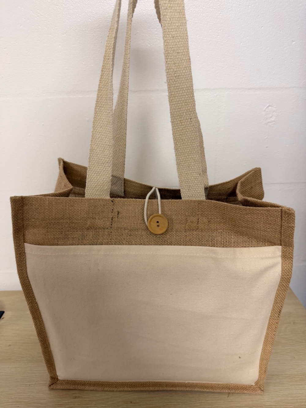 Canvas/Jute/Burlap Reusable Bag Tote